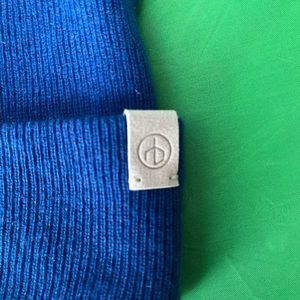 Brand new beanie blue rag and bone cashmere